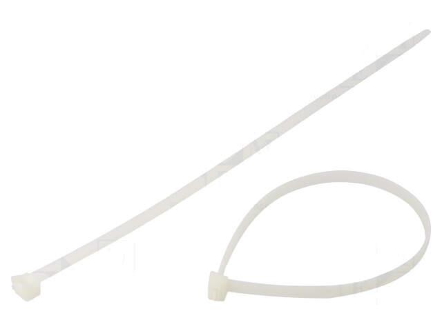 Kabelbinder; losmaakbaar; L: 340mm; W: 7,6mm; polyamide; 535N Kabelbinder; losmaakbaar; L: 340mm; W: 7,6mm; polyamide; 535N